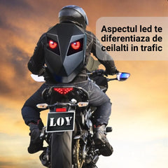 Rucsac Moto cu Ecran LED Personalizat și Multiple Moduri de Afișare