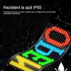 Ecran LED Flexibil pentru Mașină 10 x 35 cm