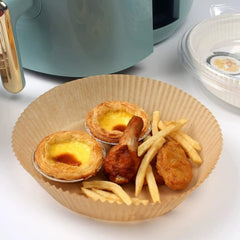Set Folii pentru Air Fryer – Hârtie de Copt Antiaderentă