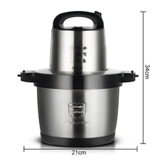Tocător Electric Profesional RAF cu Bol Inox și Lame din Oțel Inoxidabil