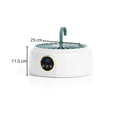 Uscător de Haine Pliabil cu Sac Inclus, 10 kg, Uscare Rapidă 360°