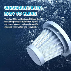 Aspirator Portabil Wireless 7-în-1 cu Funcție de Aspirare și Suflare