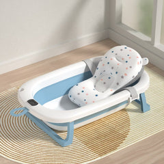 Cădiță Pliabilă pentru Bebeluși cu Termometru Digital și Design Ergonomic