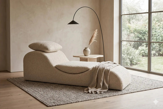 Fotoliu Canapea Memory Foam Crem Confort Ergonomic Relaxare Premium