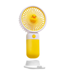 Ventilator de Birou Colorat cu Suport Telefon