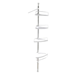 Etajera telescopica pentru baie, 4 rafturi, 100 - 260 cm - Promagg.ro