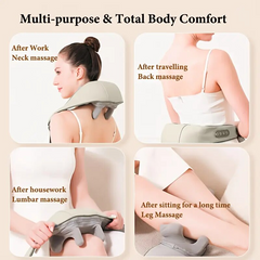 Aparat masaj cervical pentru relaxare musculara si confort zilnic