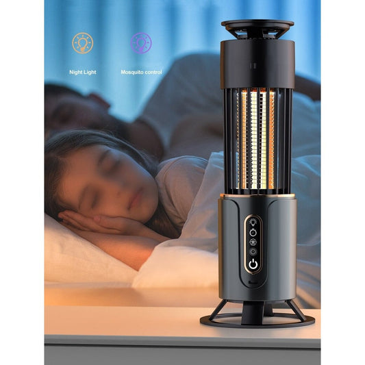 Lampă Anti Țânțari cu Iluminare și 3 Temporizatoare