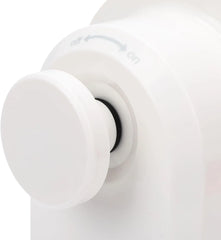 Concasor electric de gheață 20W cu încărcare USB și lame inox, alb