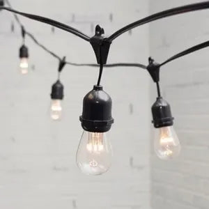 Ghirlandă Luminoasă de Exterior, 5 Metri, 10 Becuri, Interconectabilă, IP65