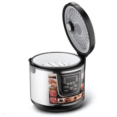 Multicooker Electric RAF 6L cu 12 Programe și Panou Digital Inteligent - Negru