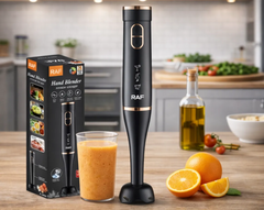 Blender Multifuncțional RAF 5 în 1 cu Tocător, Tel și Recipient Gradat