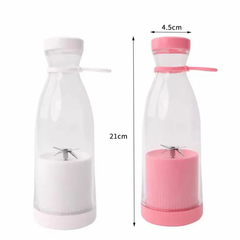 Mini blender portabil USB 420 ml pentru smoothie si bauturi rapide