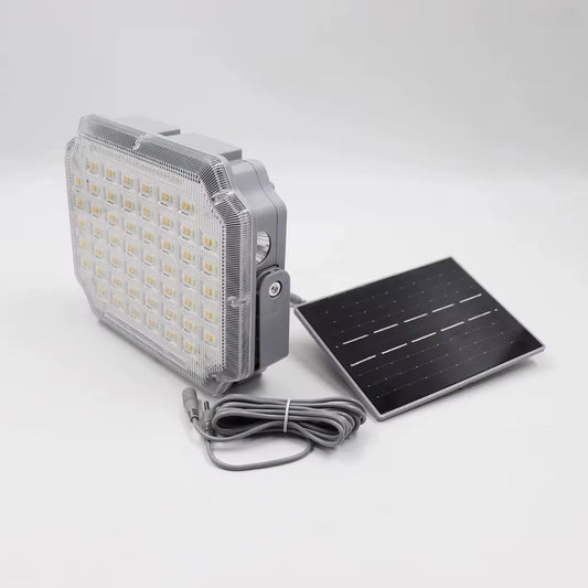 Lampă LED Solară cu Panou Fotovoltaic Extern
