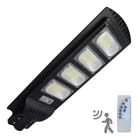 Lampă LED Stradală Solară cu Senzor și Telecomandă – IP65