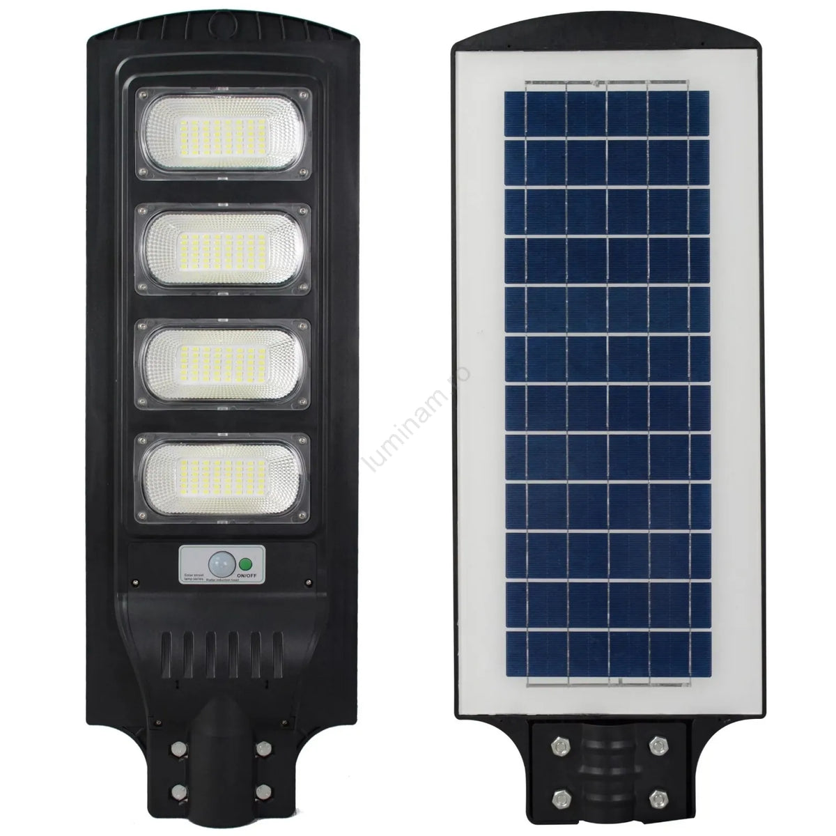 Lampă LED Stradală Solară cu Senzor și Telecomandă – IP65