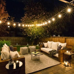 Ghirlandă Luminoasă Exterior 10 Metri cu 20 Becuri LED