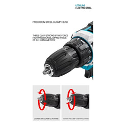 Trusă Bormașină pentru Bricolaj cu 2 Acumulatori 48V și 30 Accesorii