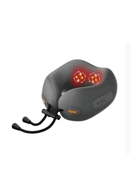 Perna de masaj cervical electrica cu functie de incalzire pentru relaxare profunda