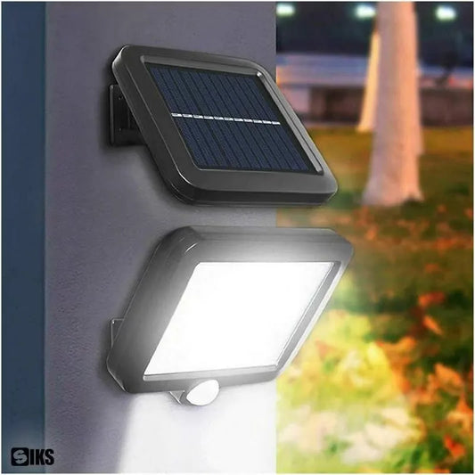 Lampa solara LED, senzor de miscare si lumina, 260 LM, rezistenta la apa