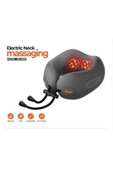 Perna de masaj cervical electrica cu functie de incalzire pentru relaxare profunda
