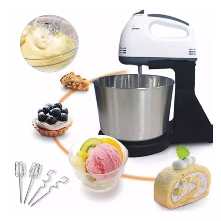 Mixer 2 în 1 cu Bol din Inox - Promagg.ro