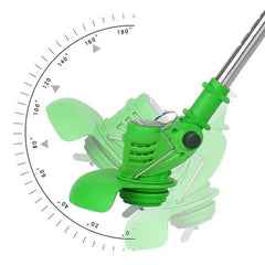 Motocoasa electrica 48V, 4000 mAh, 18000 RPM, cu 2 acumulatori - Promagg.ro