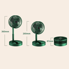 Ventilator multifuncțional 2 în 1, utilizare verticală și orizontală